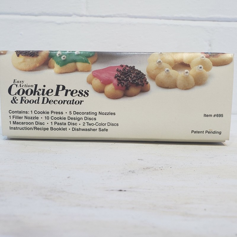 Hutzler Easy Action Cookie Press & Food Decorator (1998)| Made in Germany gallery