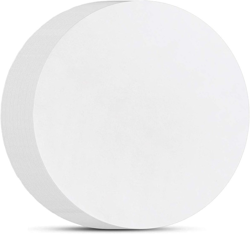 Parchment Paper Rounds, Set of 200, Non Sti 6 Inch Baking Parchment