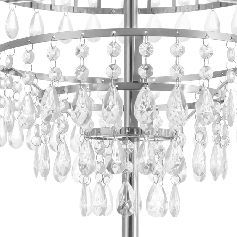 Elegant 5-Tier Flower Stand for Weddings and Home Decor gallery