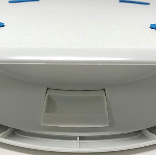 Reversible 2-Sided Revolving Cake Decorating Stand, Plastic 16" White gallery