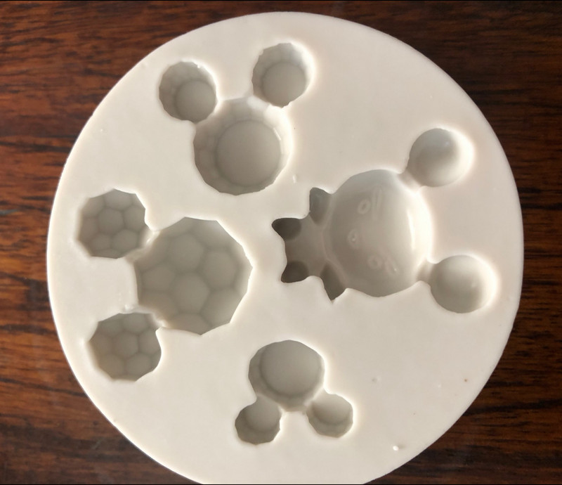 3D MICKEY MOUSE SILICONE CANDY CHOCOLATE FONDANT MOLD gallery