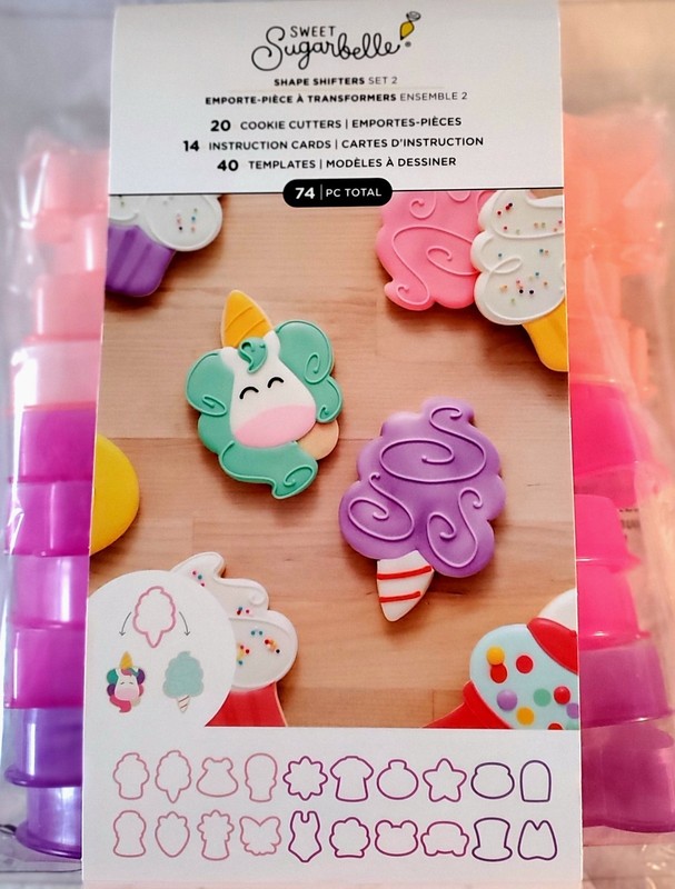 Shape Shifters Cookie Cutters Set Of 20 Sweet Sugarbelle American Crafts NIB