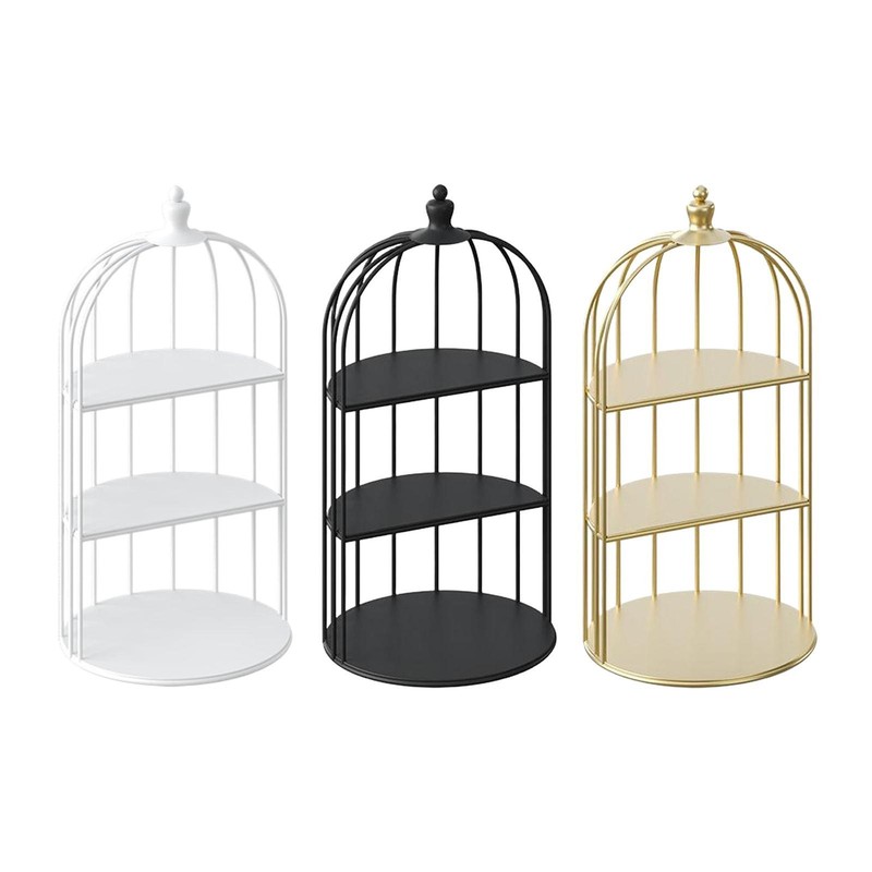 Bird Cage Cake Stand Afternoon Tea Display Stand for Table Centerpiece Decor gallery