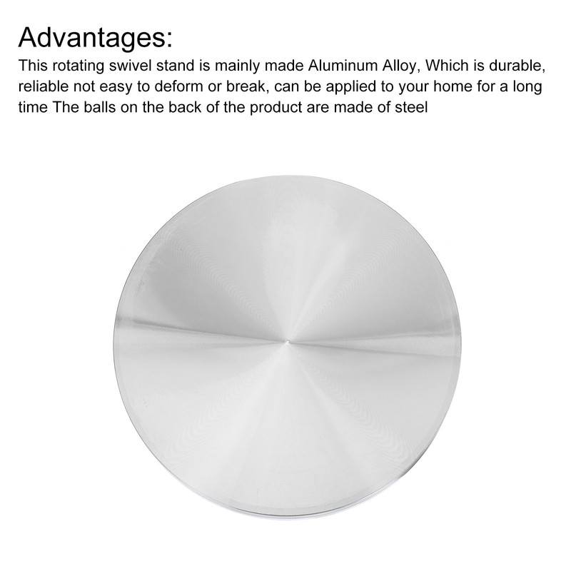 5.9" Rotating Swivel Stand with Steel Ball Bearings Annular Lazy Susan 0.75" gallery