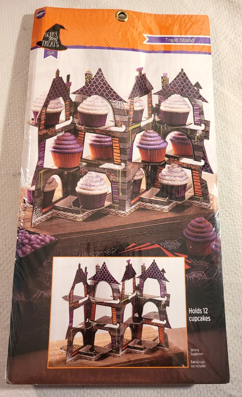 Wilton 3 Tier Cup Cake Party Display Holds 12 Cardboard