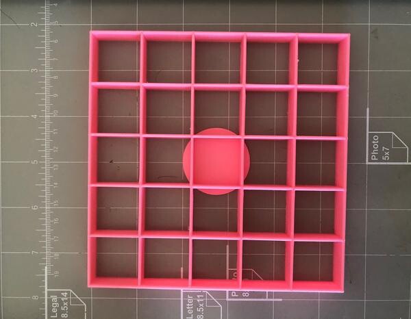 25x1" size square multi Cookie Cutter (5 x 5 in ) gallery