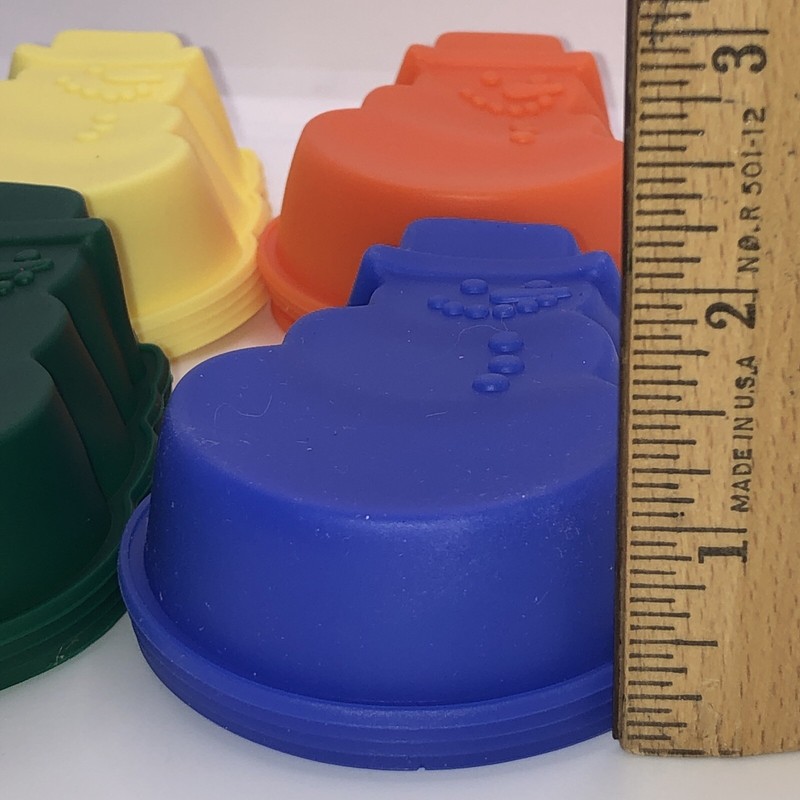 Set Of 24 Snowman Silicone Cupcake Holders gallery