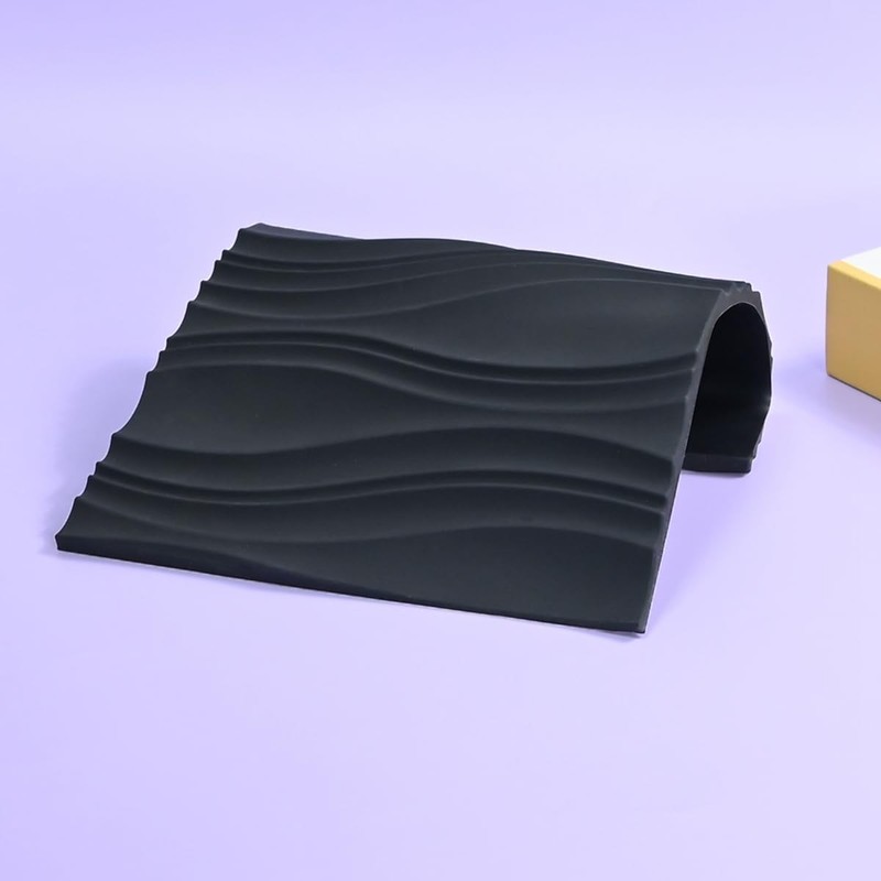 Silicone Fondant Mold Wave Pattern Embossing Mat for Cake Decorating DIY Clay, gallery