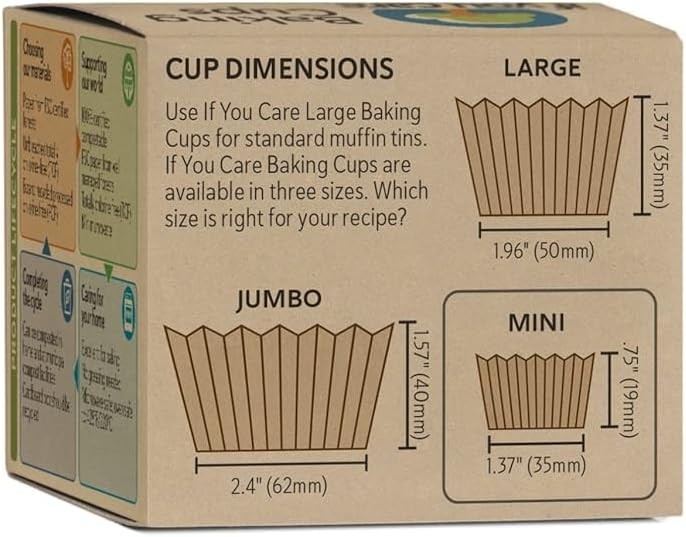 If You Care Baking Cup Mini 90 Pc gallery