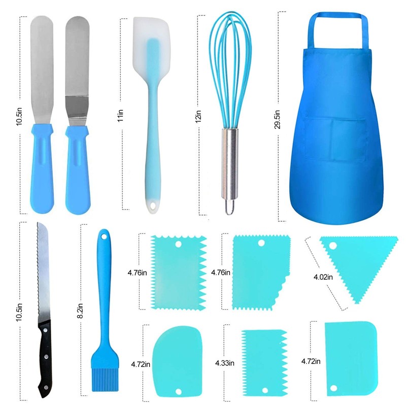 Makmeng Cake Decorating Tools Supplies Kit - 368Pcs Baking Supplies with Stor... gallery