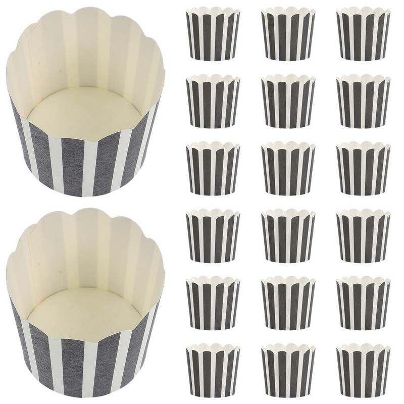 100Pcs Baking Cups Reusable Cake Packaging for Parties gallery