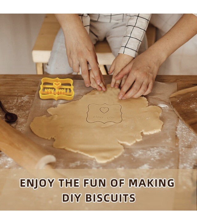 8Pcs Adult Cookie Molds with Funny Wishes, Funny Cookie Molds,Durable gallery