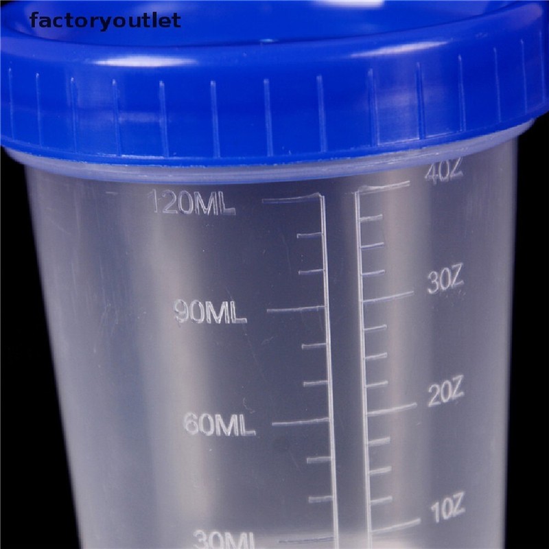 120ml Plastic Specimen Sample Jar Craft Container Urine Pot Cup With Lids gallery