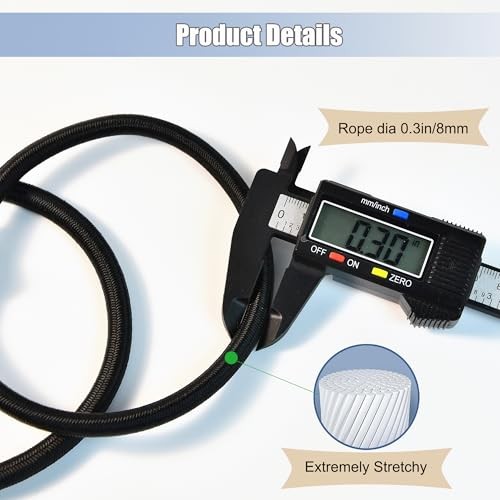 20 PCS Heavy Duty Trampoline Bungee Cords 6.3 in 20 PCS Bungee Cords With Ball gallery