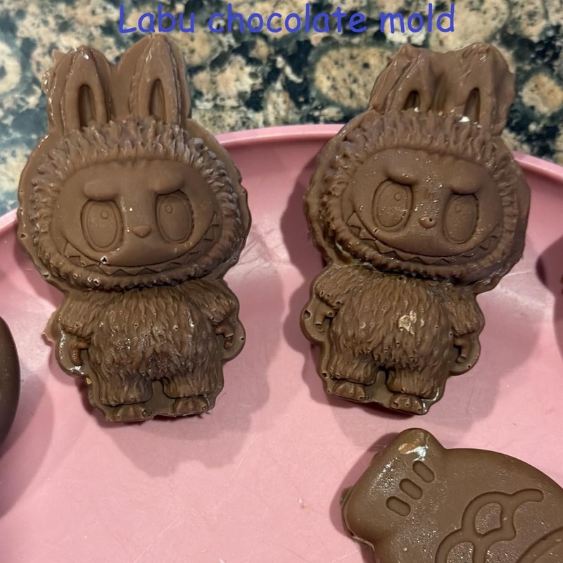 Super Cute Lab Silicone Chocolate Candy Mold, Silicone Lab Ice Cube Tray Mold... gallery
