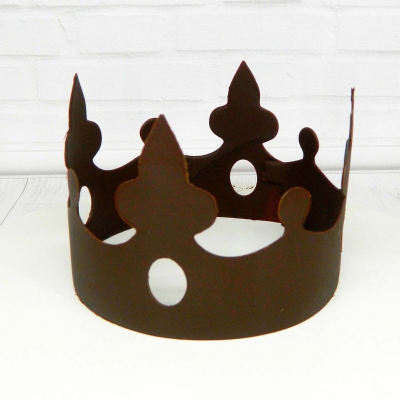 Plastic Chocolate Mold Crown Chocolate Figure for Cake Decorating Supplies