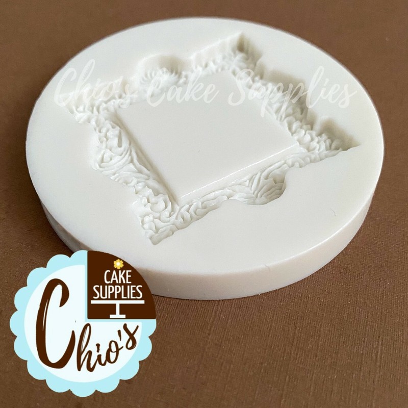 Square frame silicone mold gallery