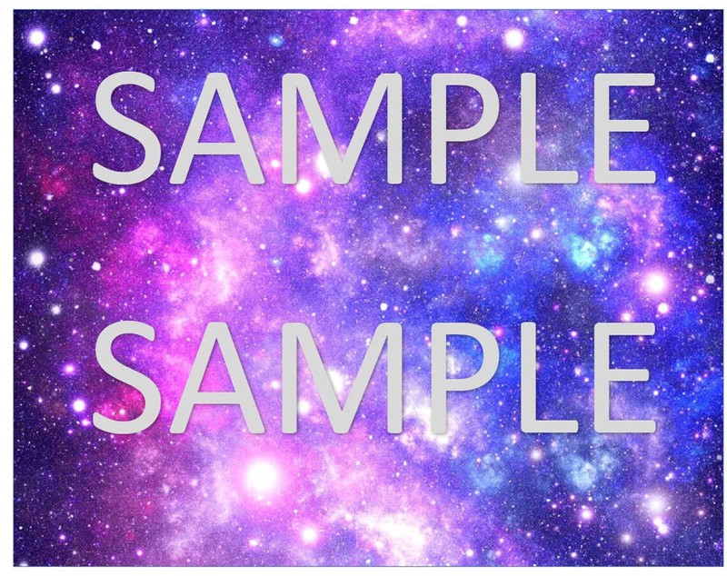 Galaxy of Stars Edible Cake Wrap Moon and Stars Cake Topper Solar System Planets