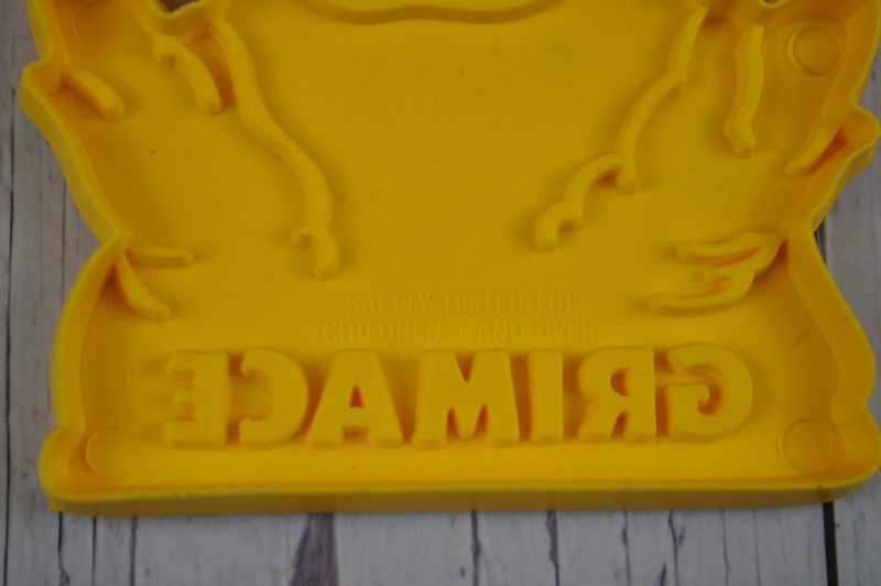 Vintage Cookie Cutter Grimace 1980 McDonalds Yellow Plastic gallery