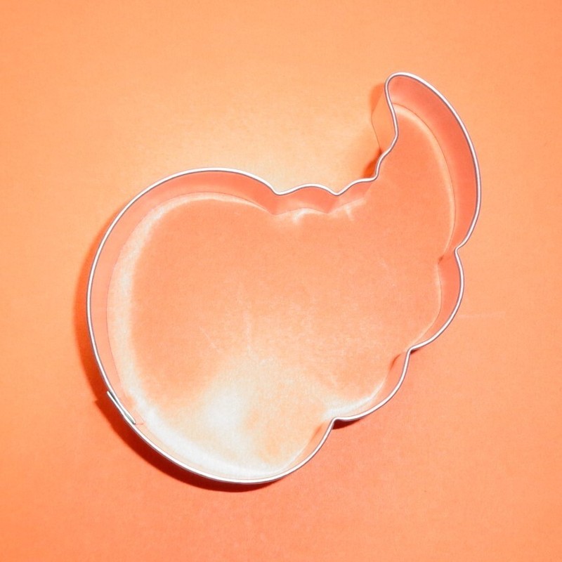 New Tin Thanksgiving Cornucopia Cookie Cutter