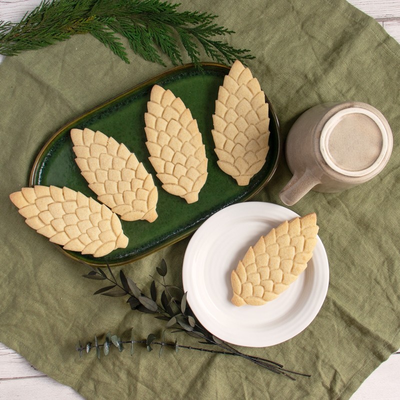 Monterey & Sugar Pine Cone Cookie Cutters Set - Christmas winter rustic woodland gallery