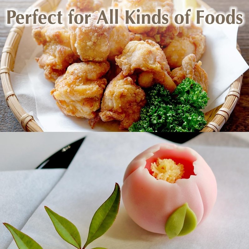 TIKN Japanese a Paper Food Oil Absorbing Cooking Paper for Fried gallery