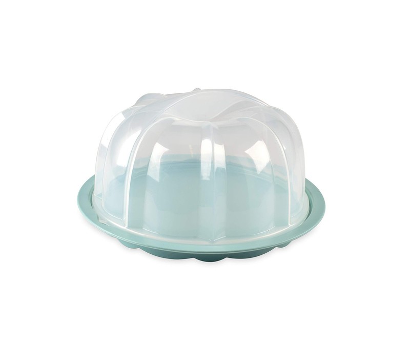 Nordic Ware Translucent Bundt Cake Interior 10.7 x x 6.1 in, Sea Glass