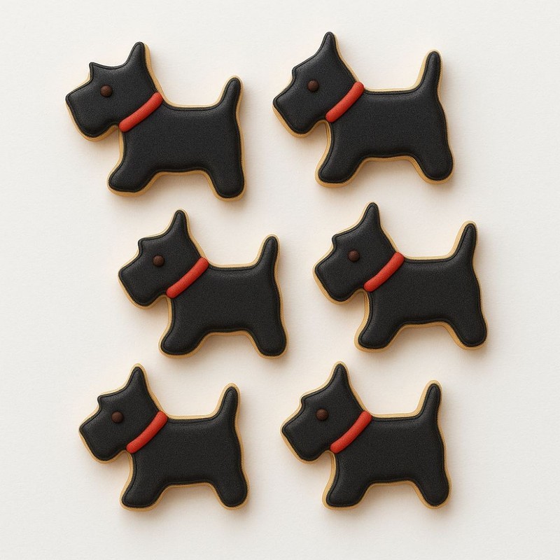 Mini Scottie Dog Cookie Cutter 2'' Metal Pet Animal Shelter Treats gallery