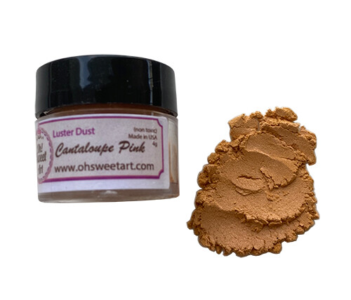 Cantaloupe Pink Luster Dust Food Fondant Color Cake Decorating Gum Paste 4g gallery