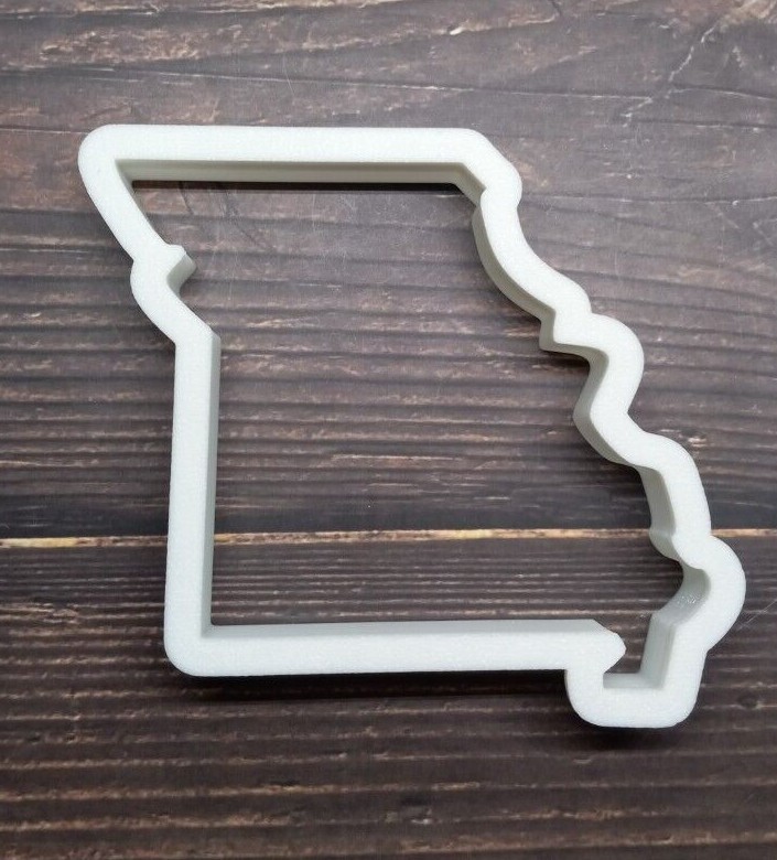 Missouri State Cookie Cutter – 3D Printed – Food Safe PLA Plastic