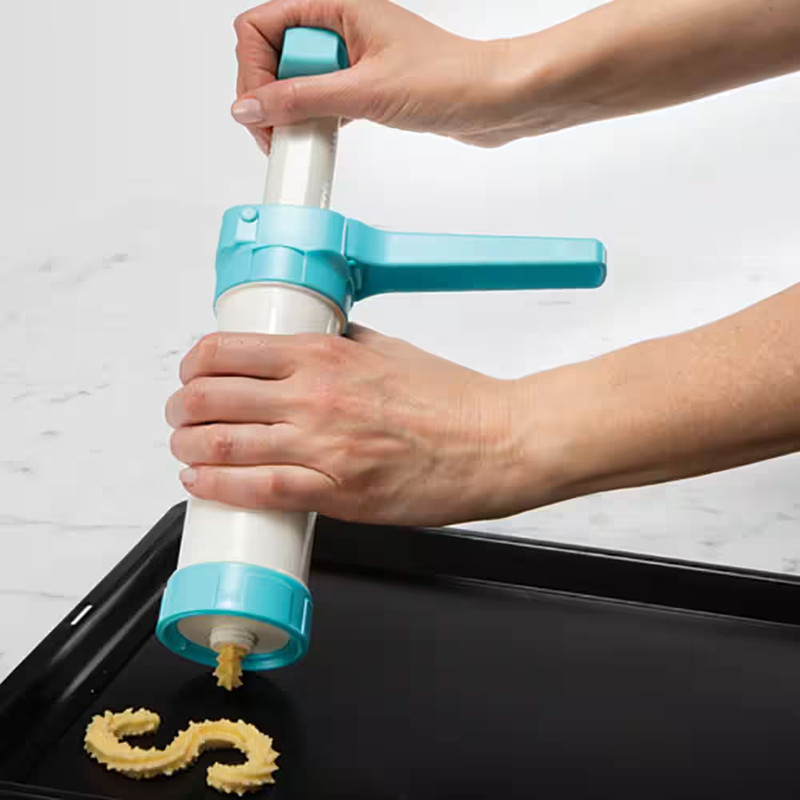 Hutzler 23-Piece Cookie Press and Decorating nozzles Food Decorator Set #3696 gallery
