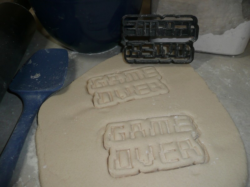 GAME OVER WEDDING BACHELOR PARTY 8 BIT WORDING QUOTE COOKIE CUTTER USA PR2599 gallery
