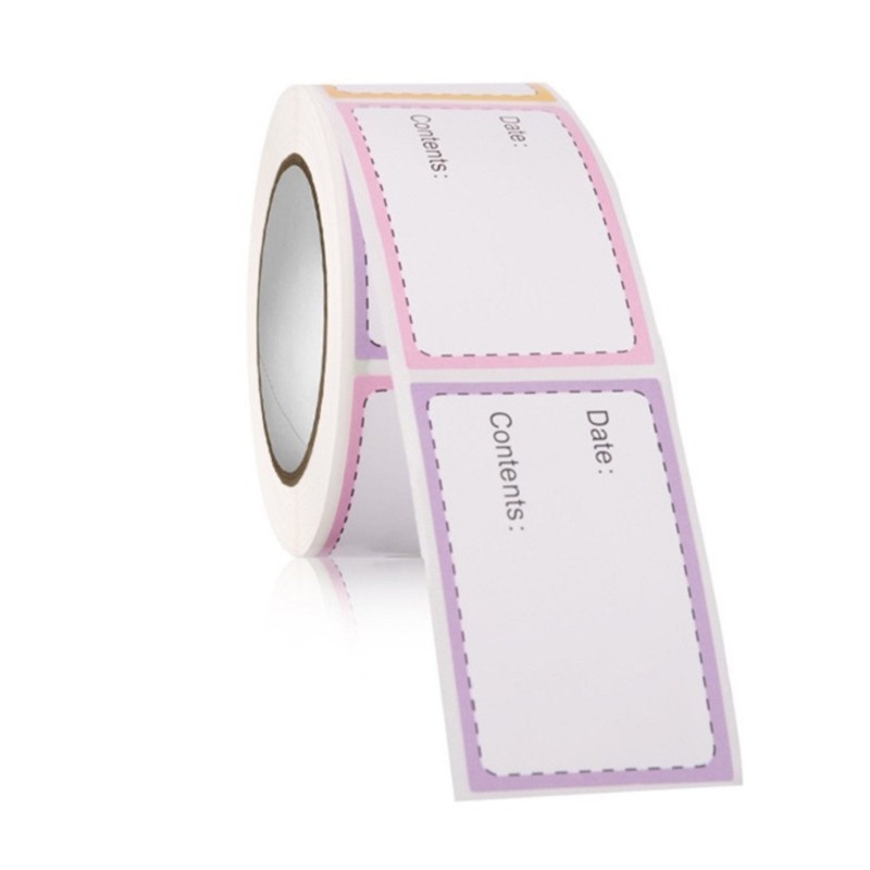 250Pcs Storage Sticker Date Labels 50x30mm Freezer Label for Labelling gallery