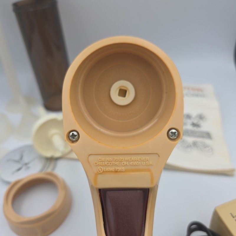 Vintage Wear Ever Super Shooter Electric Cookie Pastry Press Gun TESTED WORKS gallery