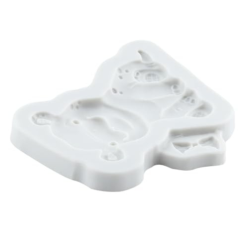 Animal Hippo Fondant Mold Hippo Silicone Molds for Cake Decorating Style D gallery
