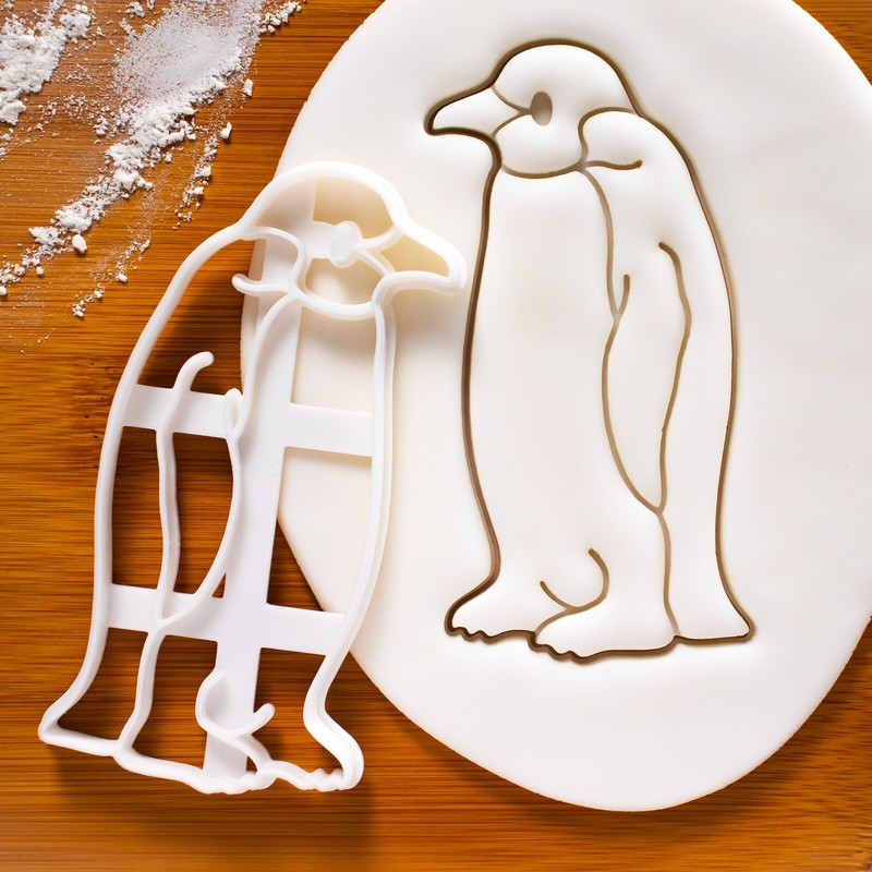 Emperor Penguin & Baby Penguin Cookie Cutters Set - cute arctic animal Antarctic gallery
