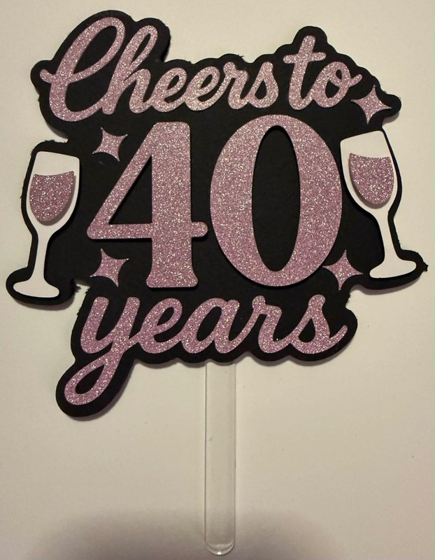 *PERSONALISED AGE 3D BIRTHDAY CAKE TOPPERS you choose age & colour from pictures gallery