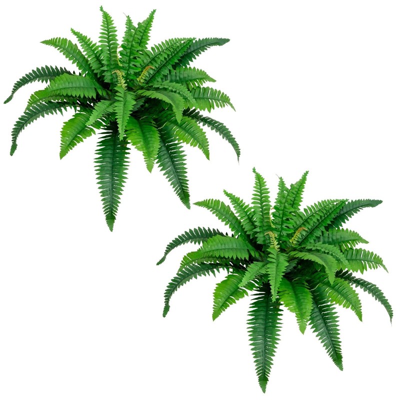 Nearly Natural 32In Boston Fern Set Of 2 – Fern Plants Flexible
