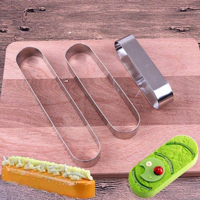 Geometric Metal Cookie Cutter Rectangular Mousse Cake Mold Circle Biscuit Cutter gallery