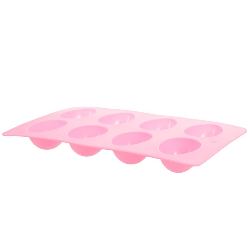 8 Cavities Oval Egg Shape Silicone Mold DIY Easter Eggs Cake Fondant Jelly gallery