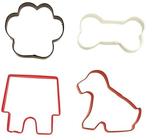 2308-0910 – Dog Shapes Metal Cookie Cutter Set By Wilton