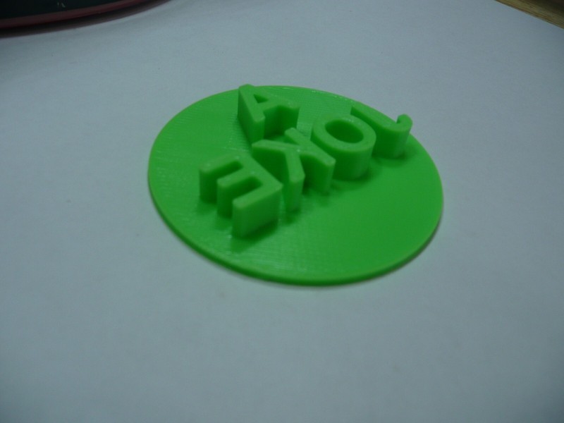 A JOKE CANDY HEART COOKIE STAMP EMBOSSER MADE IN USA PR5487 gallery