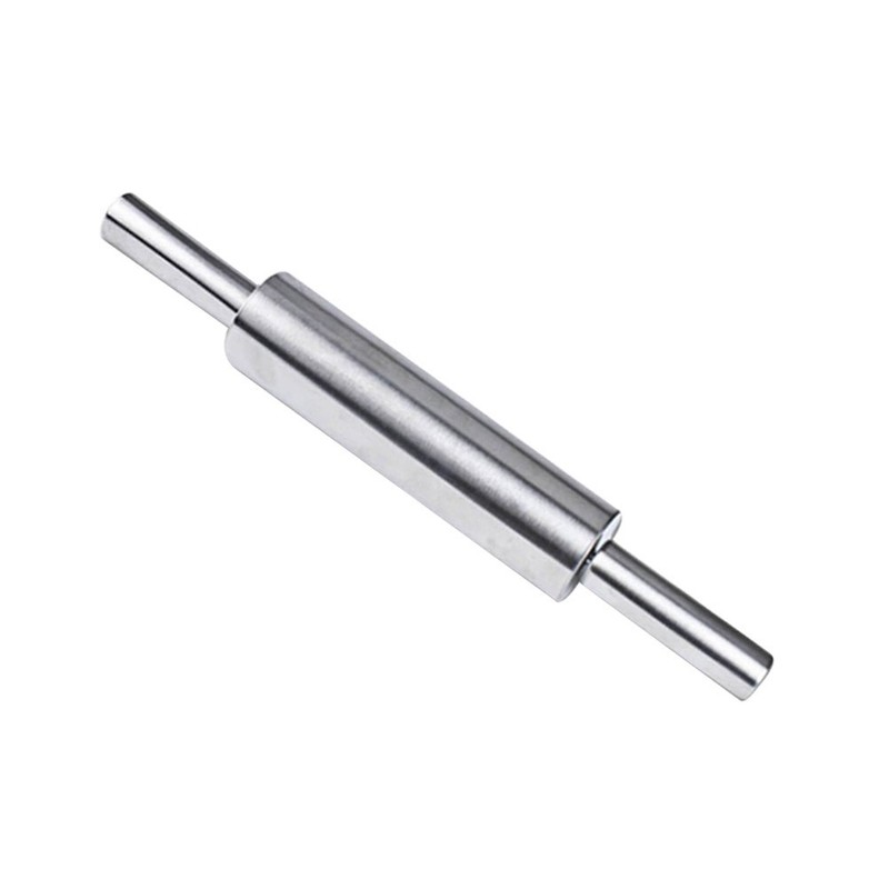 Non Stick Baking Rollers Set Stainless Steel Flat Pressure Rolling Pin