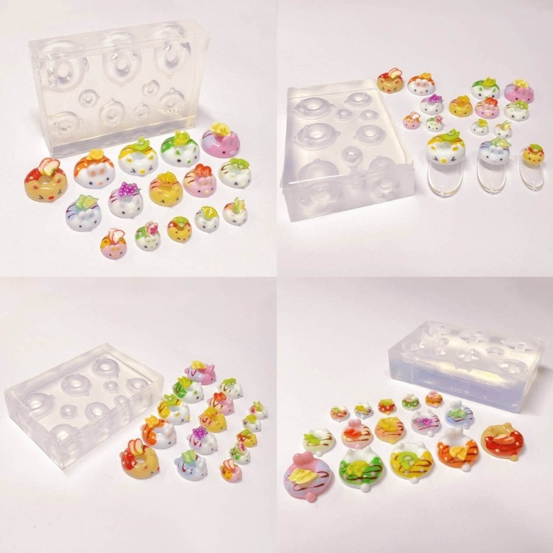 DIY Ice Cream Mold Resin Crystal Epoxy Silicone Mold Casting Tool gallery