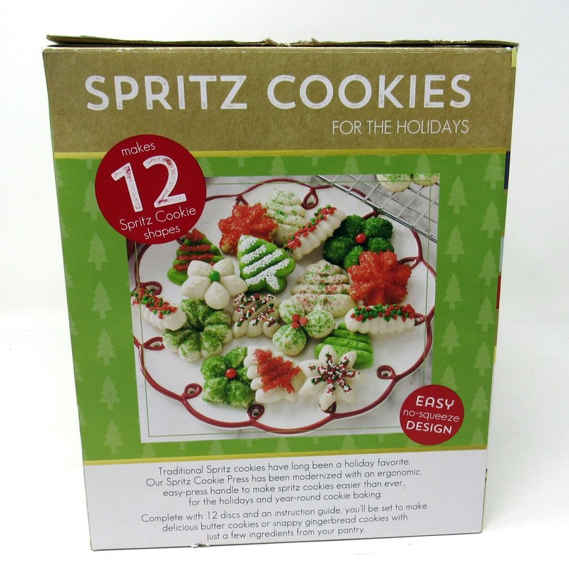 NoRdic Ware 43 pc Deluxe Christmas Baking Kit Cookie Cutter Spritz Press NEW gallery