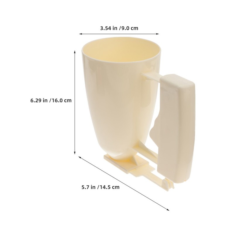 2 Pcs Pancake and Cupcake Batter Dispenser Mixer Bottle for Pouring gallery