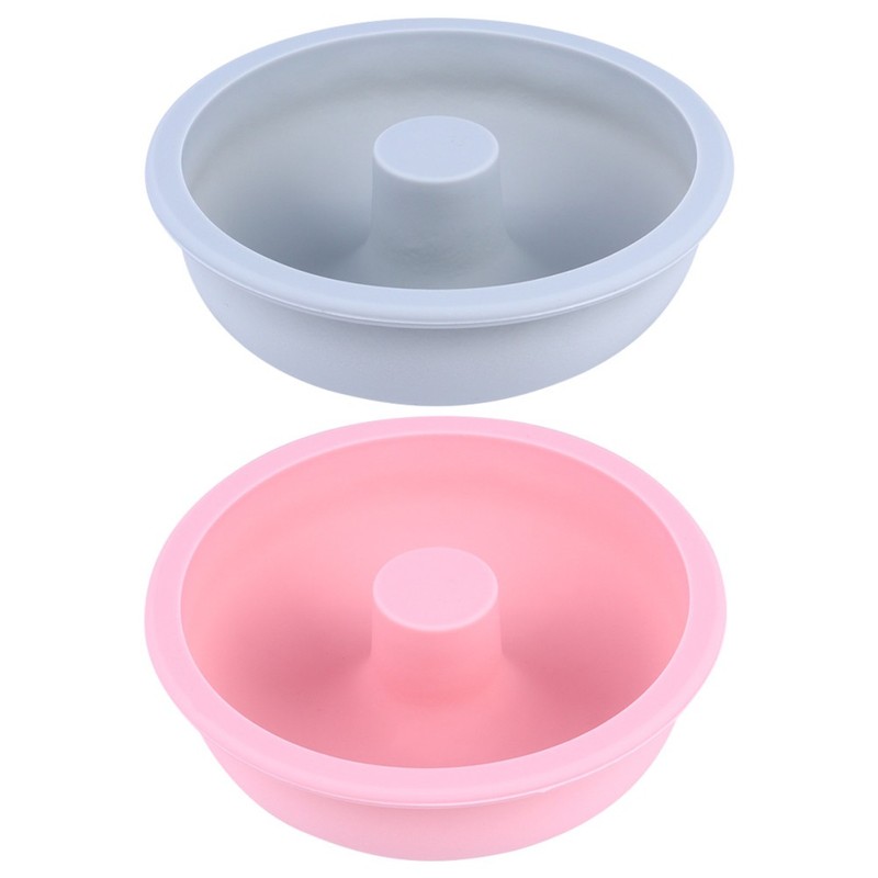 2Pcs Food Grade Silicone Cake Desserts Cartoon Baking Mould 4 inch Donuts Mold