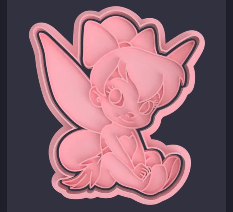 TINKERBELL cookie cutter Set