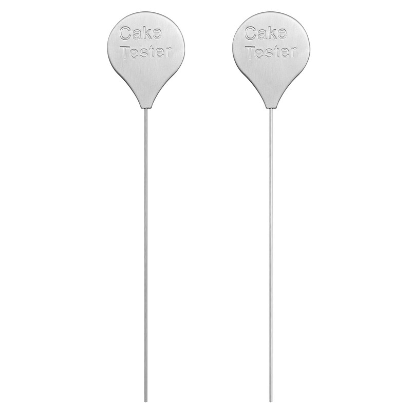 Cake Tester, 2 Packs Testers for Baking and Cakes Typical, Silver