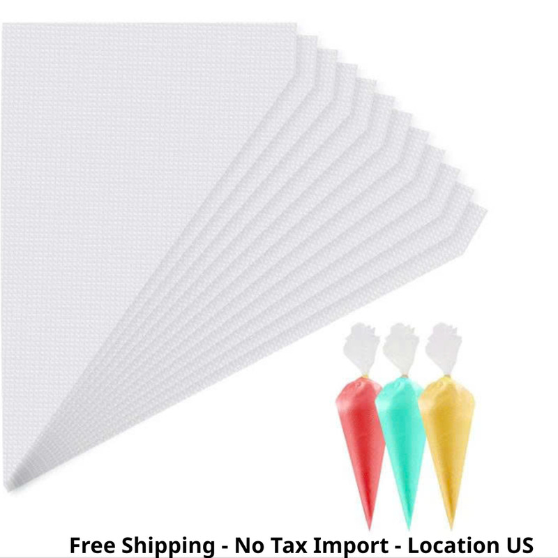100Pcs Disposable Small Piping Bags 8 Inch, Mini Piping Bags, Pastry Piping Bags